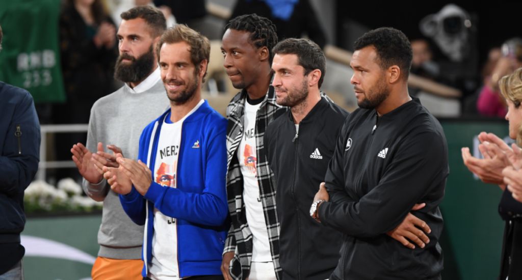 Pour le dernier Roland-Garros de Gasquet, Monfils a décidé de lui faire un cadeau monstrueux