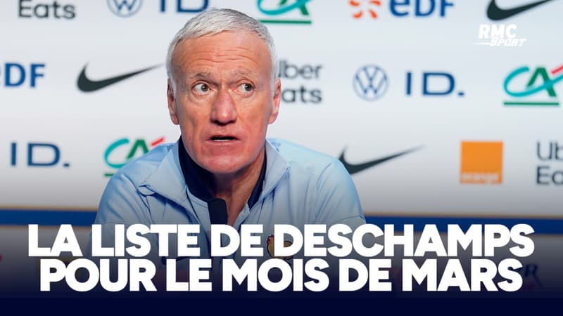 La nouvelle liste de Didier Deschamps en direct