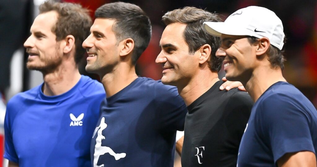 Djokovic classe Nadal, Federer, Murray, Sampras et Agassi du meilleur au moins bon