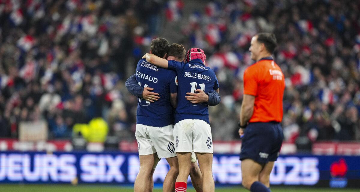 XV de France : le « meilleur buteur », l’ailier « le plus rapide », le « plaqueur le plus discipliné », Dourthe s’emballe pour plusieurs Bleus