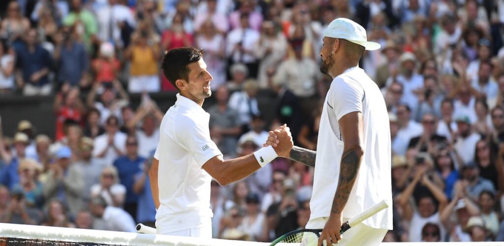 Novak Djokovic, à propos de Nick Kyrgios : « Je ne l’ai jamais vu en tenue de tennis »