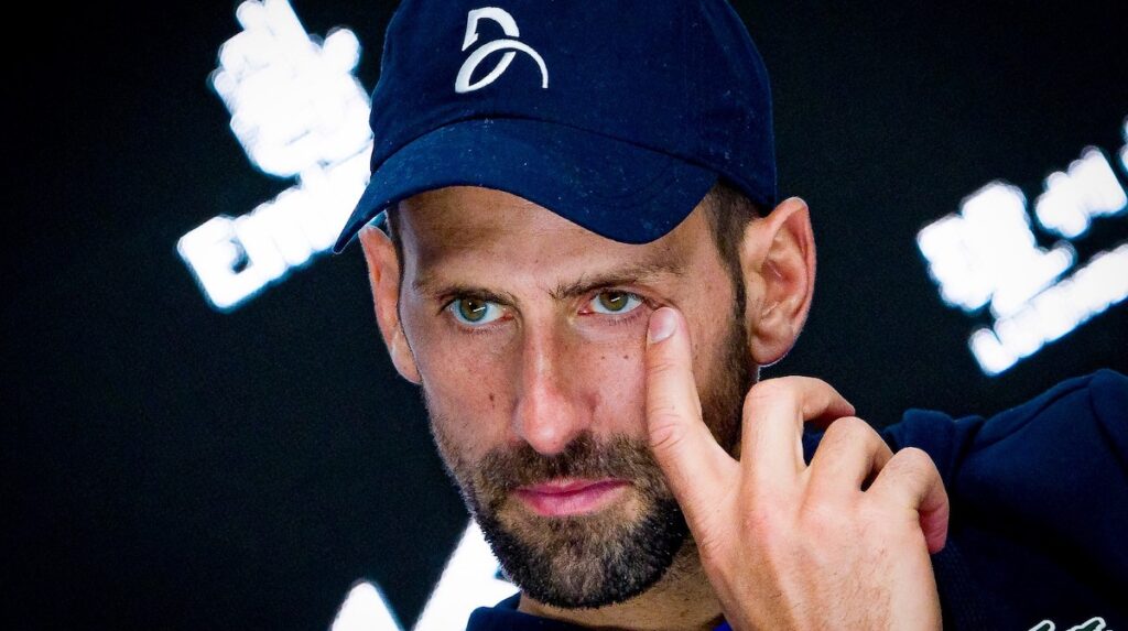 Novak Djokovic, la photo qui fait beaucoup parler